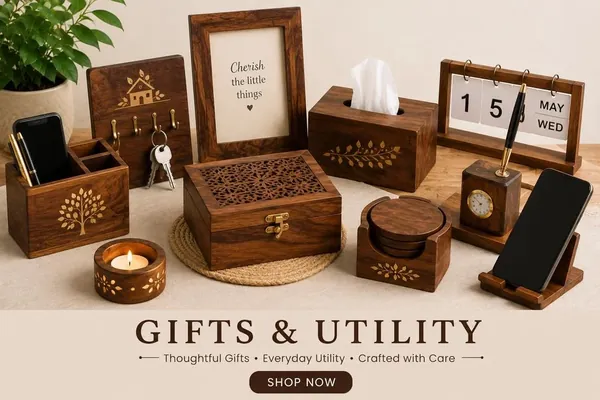 Wooden Gifts and Utility Products