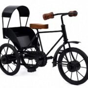 Iron Cycle Rickshaw decorative showpiece for home decor