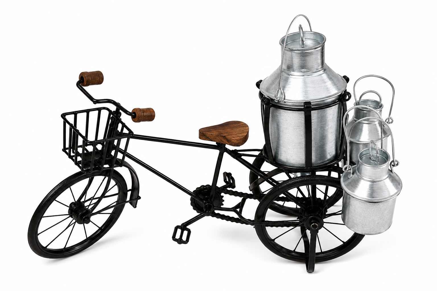 Iron Milk Can decorative showpiece for home decor