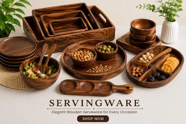 Wooden Servingware