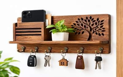 Wooden Key Holders